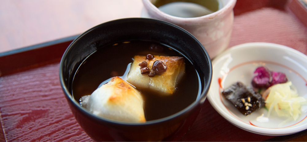 おぜんざい(焼餅入り)
